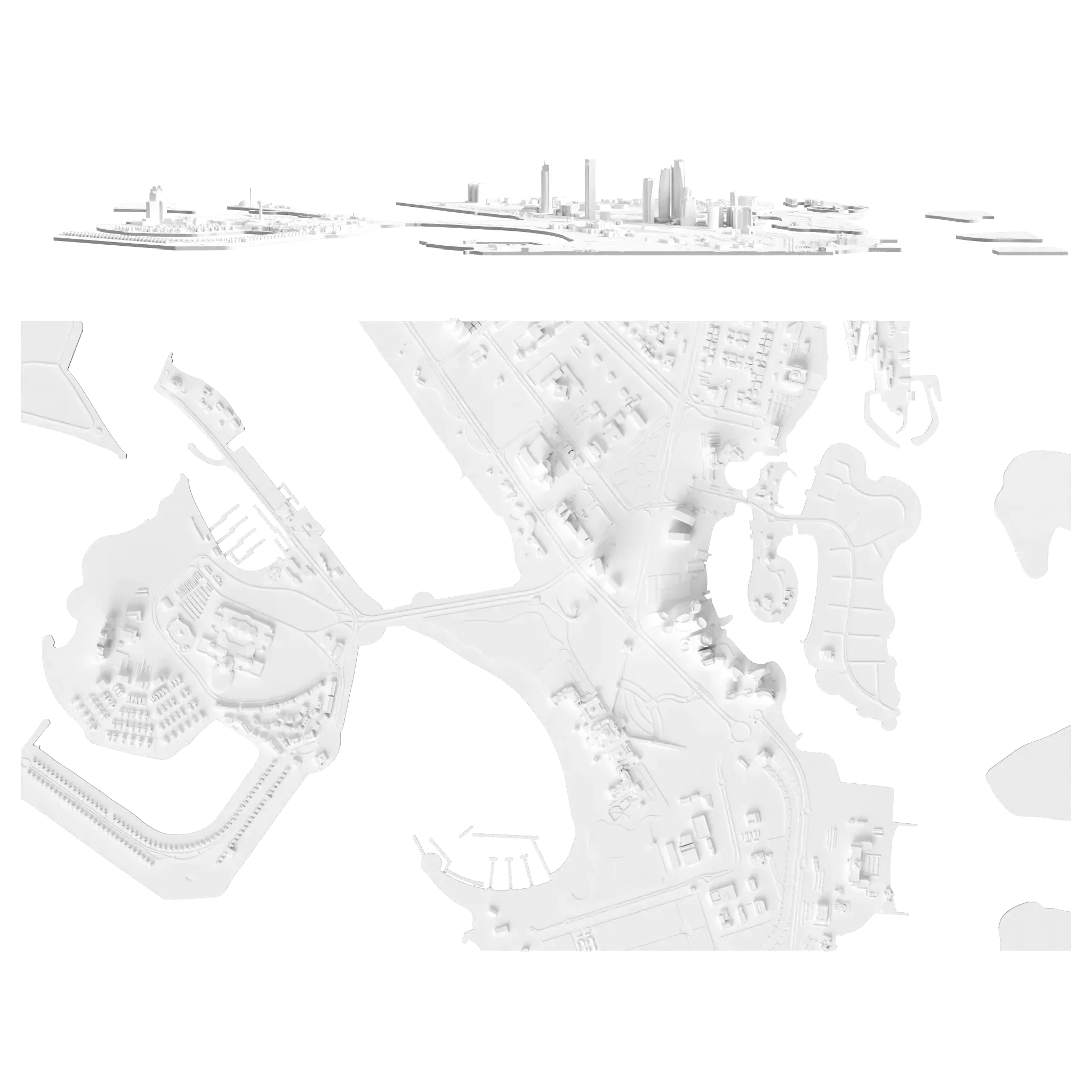 Abu Dhabi GRAND 3D city model - CITYFRAMES