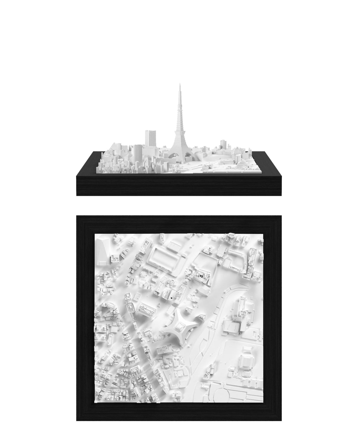 Tokyo - Tower CUBE 3D city model - CITYFRAMES