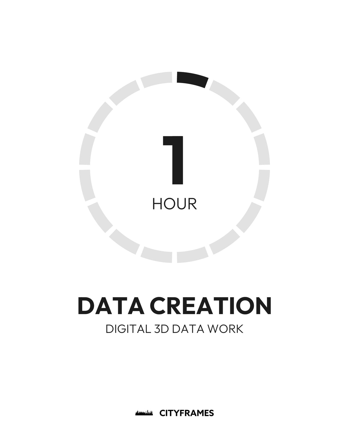Digitale 3D-Datenbearbeitung: Datenerstellung, 1 Stunde - CITYFRAMES