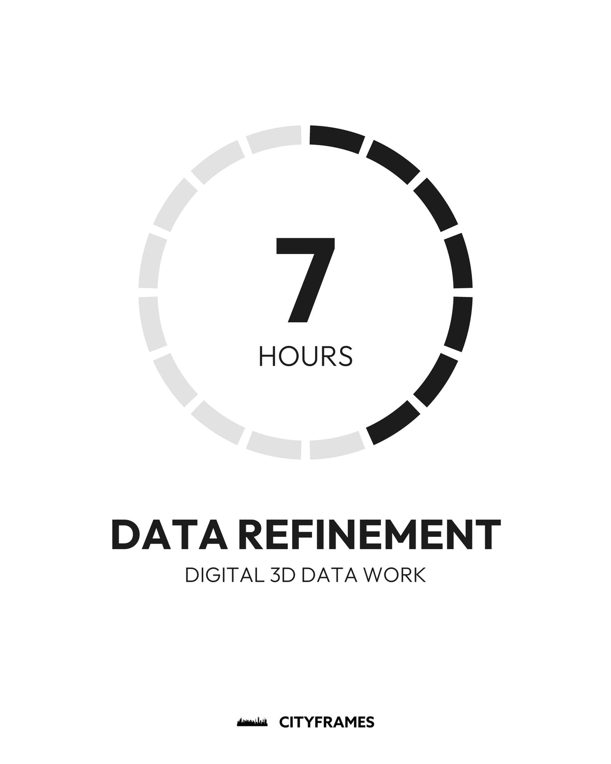 Digitale 3D-Datenbearbeitung: Datenverfeinerung, 7 Stunden - CITYFRAMES