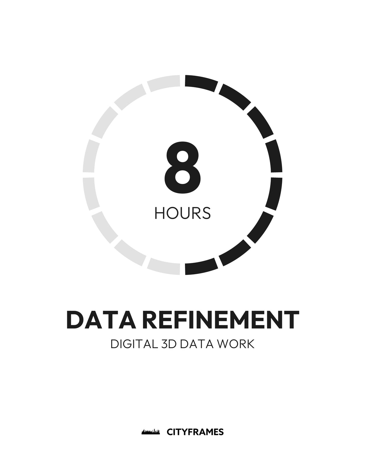 Digitale 3D-Datenbearbeitung: Datenverfeinerung, 8 Stunden - CITYFRAMES