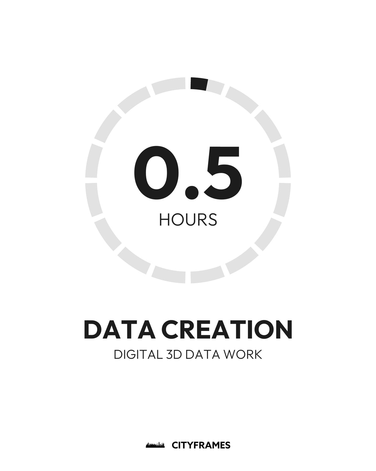 Digitale 3D-Datenbearbeitung: Datenerstellung, 0,5 Stunden - CITYFRAMES