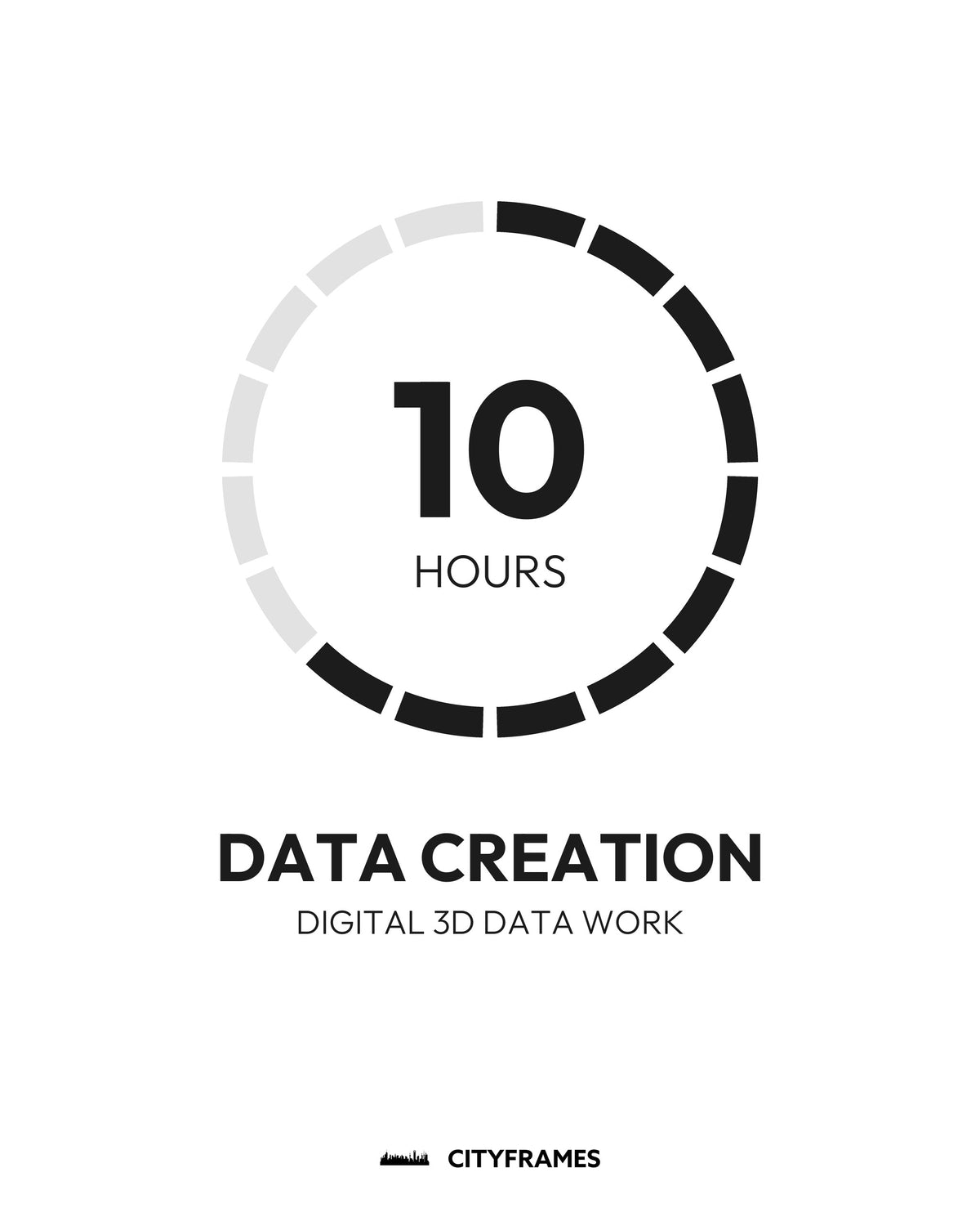 Digitale 3D-Datenbearbeitung: Datenerstellung, 10 Stunden - CITYFRAMES