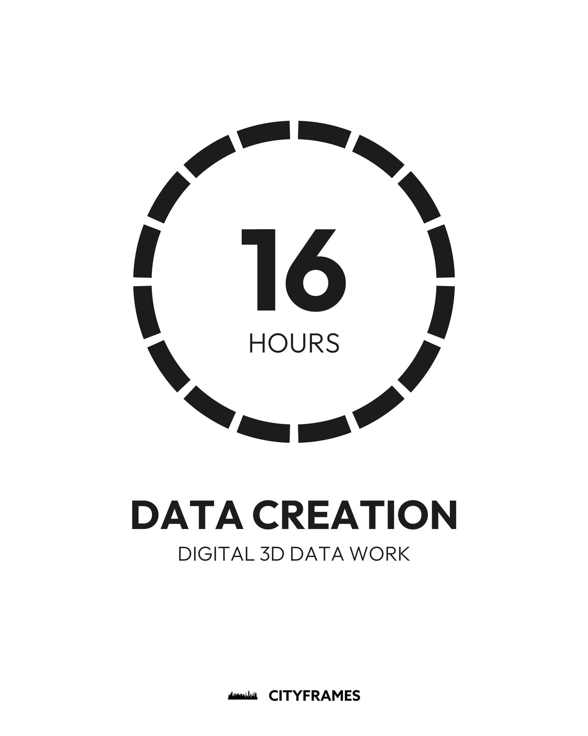 Digitale 3D-Datenbearbeitung: Datenerstellung, 16 Stunden - CITYFRAMES