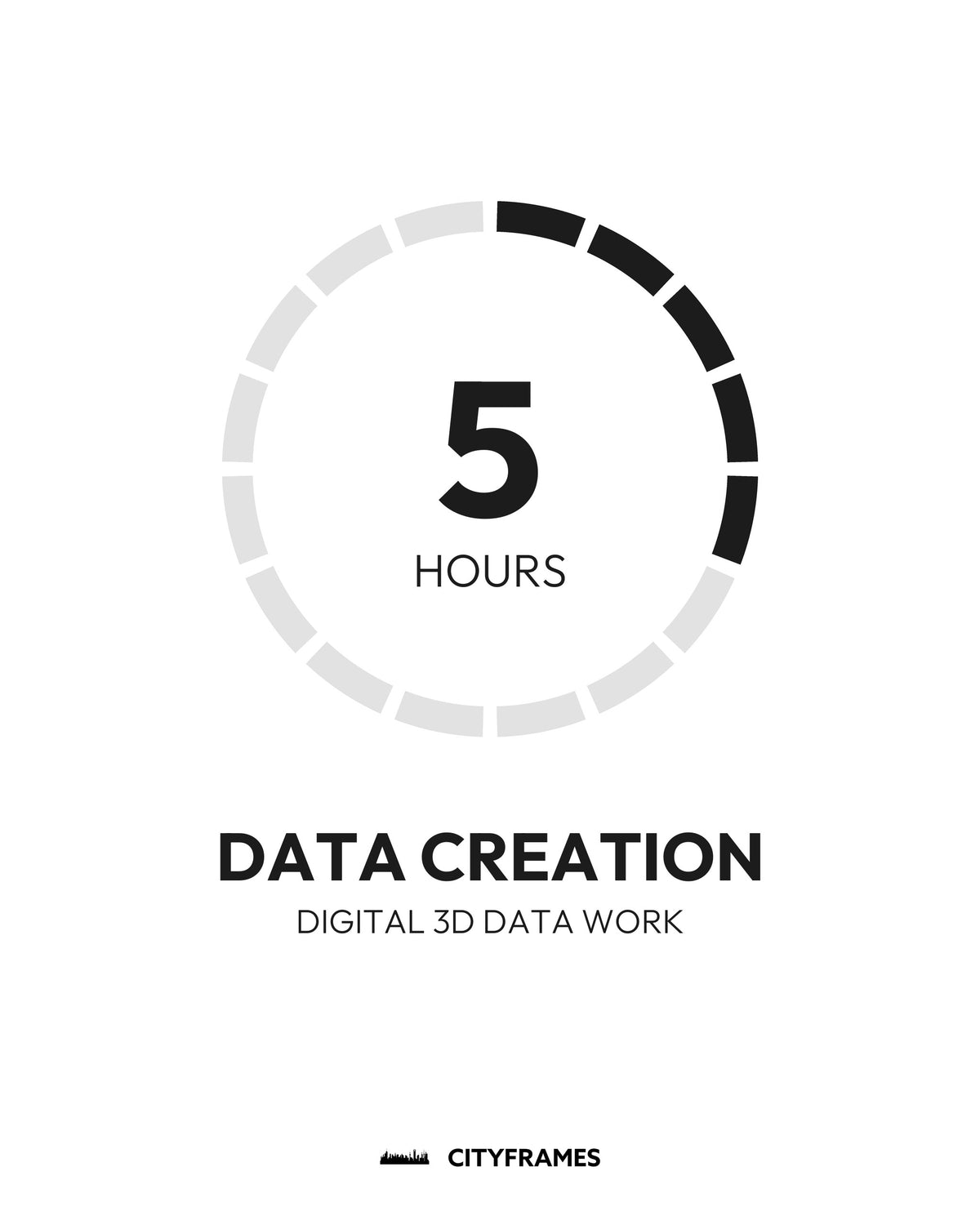 Digitale 3D-Datenbearbeitung: Datenerstellung, 5 Stunden - CITYFRAMES