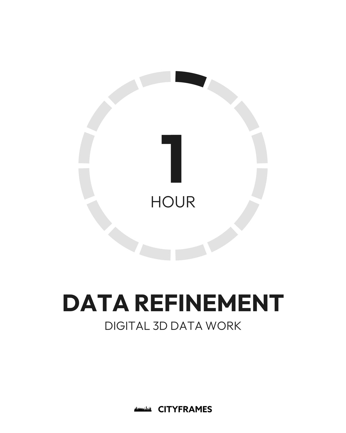 Digitale 3D-Datenbearbeitung: Datenverfeinerung, 1 Stunde - CITYFRAMES