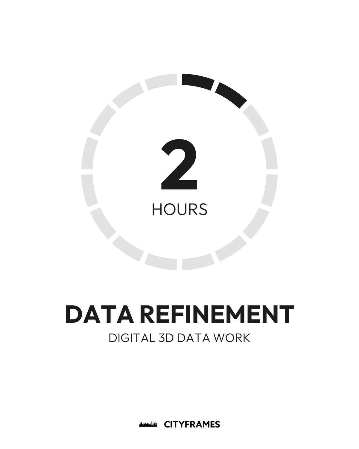 Digitale 3D-Datenbearbeitung: Datenverfeinerung, 2 Stunden - CITYFRAMES