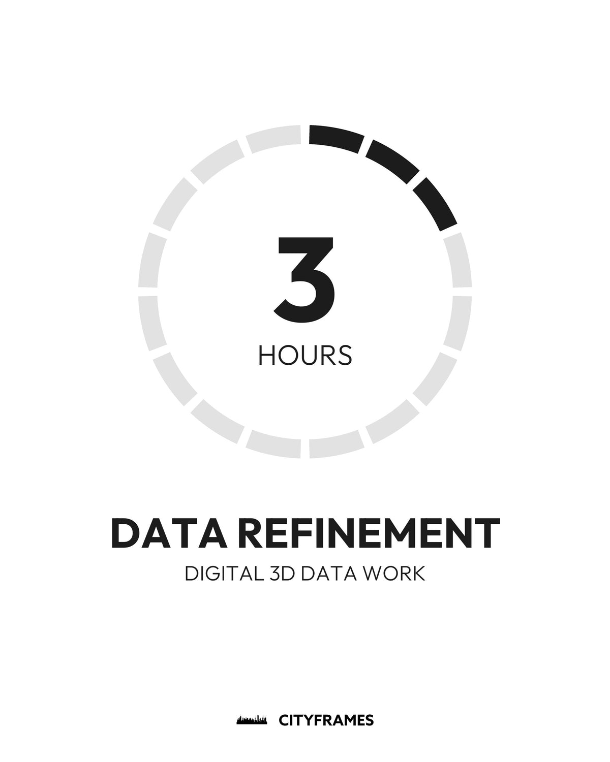Digitale 3D-Datenbearbeitung: Datenverfeinerung, 3 Stunden - CITYFRAMES