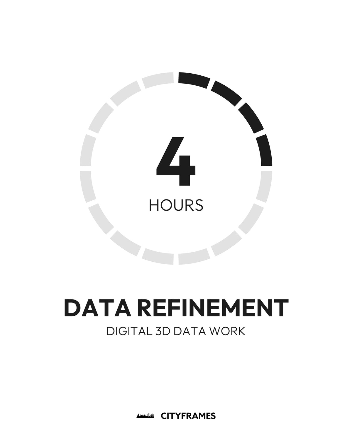 Digitale 3D-Datenbearbeitung: Datenverfeinerung, 4 Stunden - CITYFRAMES