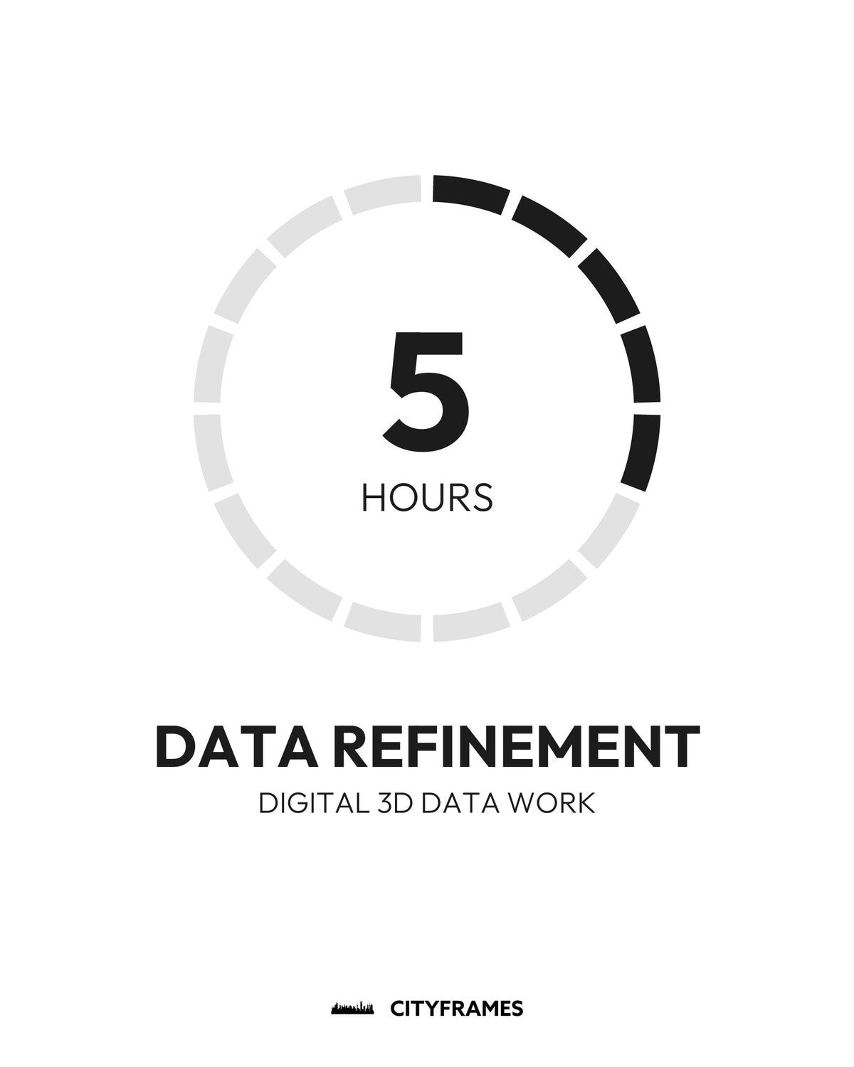 Digitale 3D-Datenbearbeitung: Datenverfeinerung, 5 Stunden - CITYFRAMES